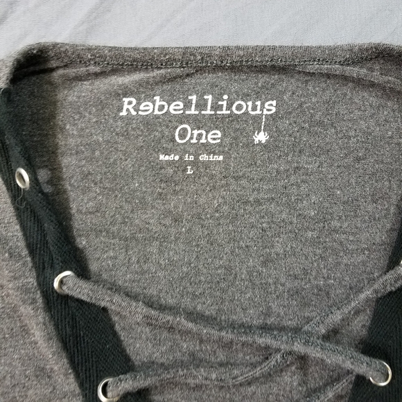 Easy Rider tshirt size large lace up sexy biker tee ride on - Picture 5 of 11